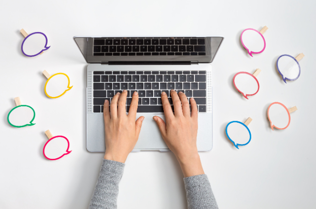 口コミを投稿するイメージ