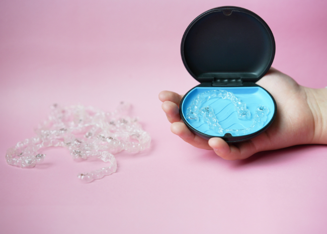 インビザライン・ファーストのマウスピースのイメージ