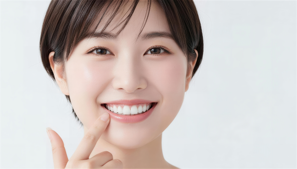 すきっ歯を矯正して綺麗になった歯