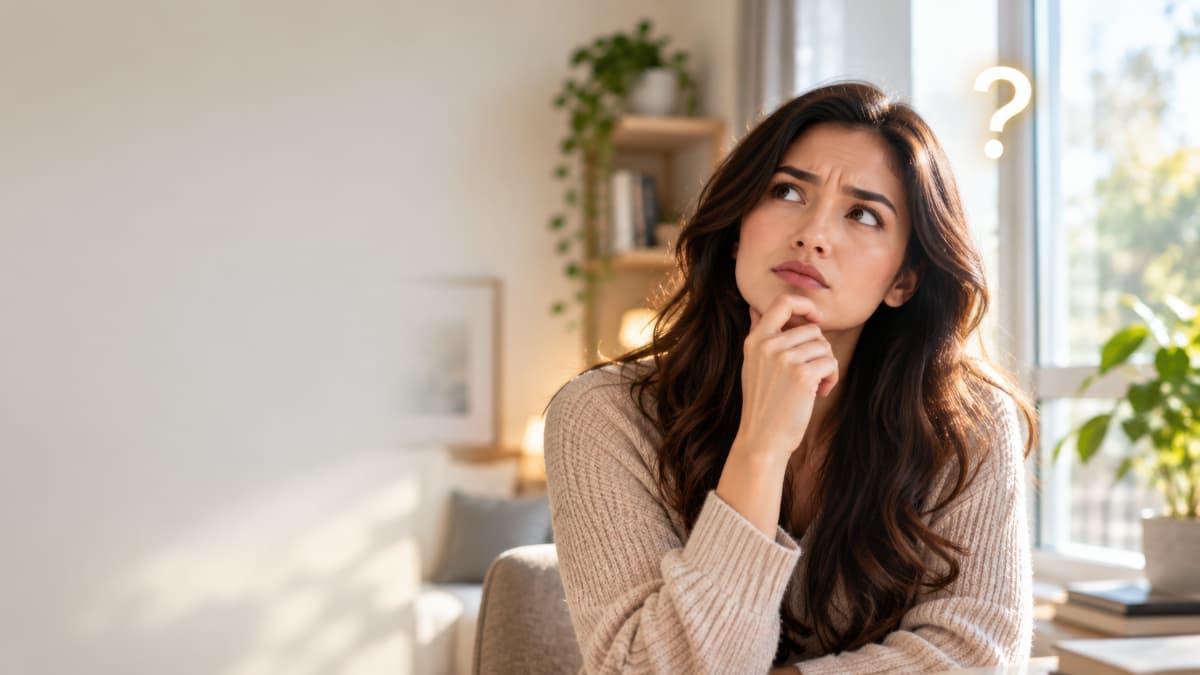 ホワイトニングは何回で白くなるのか考える女性